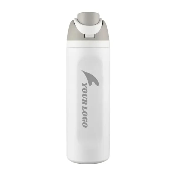 24oz Insulated Stainless Steel Water Bottle with Straw