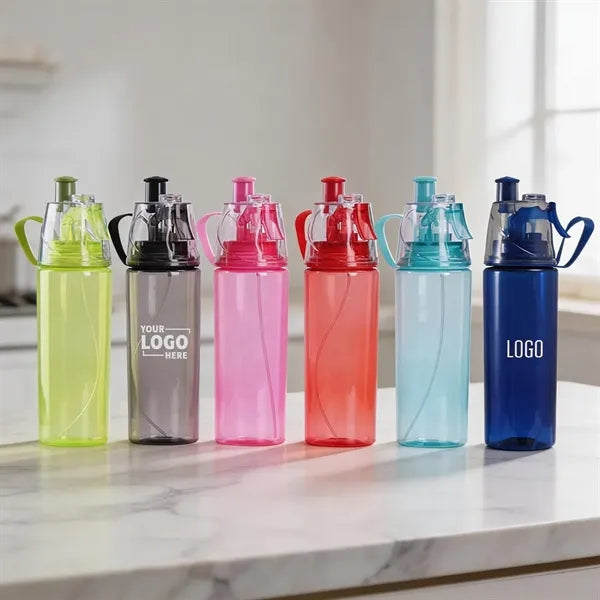 Drinking and Misting Water Bottle