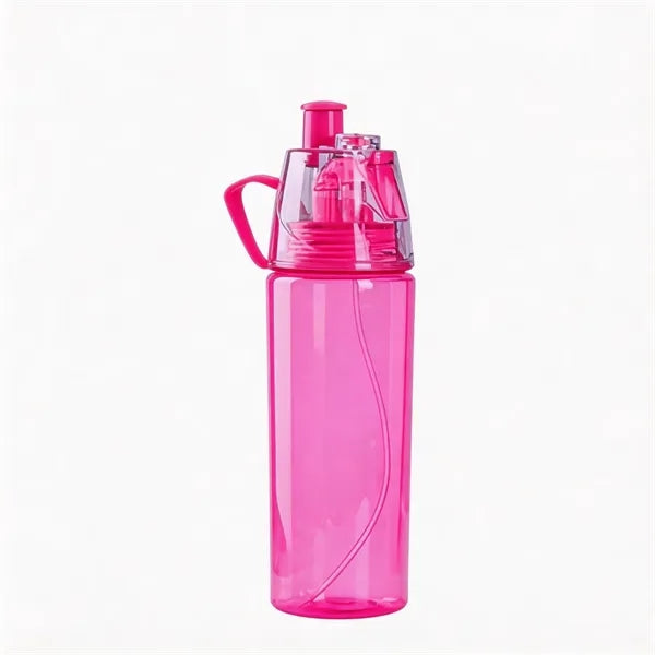 Drinking and Misting Water Bottle