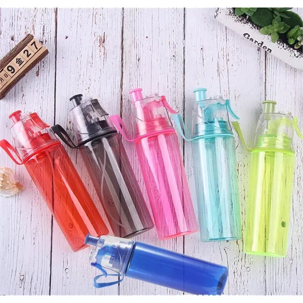 Drinking and Misting Water Bottle