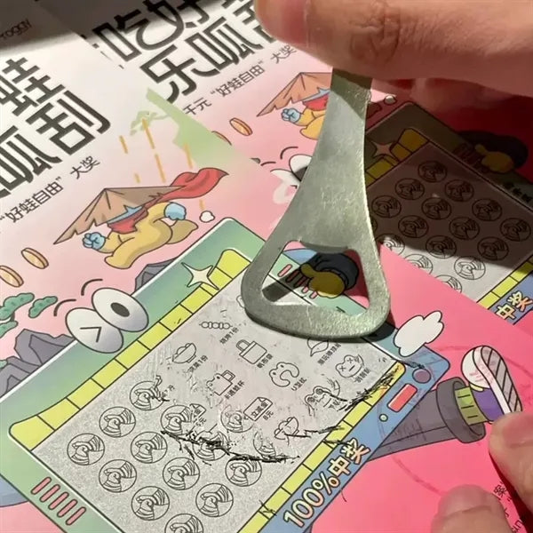 3.5 x 5.5 Custom Scratchcards