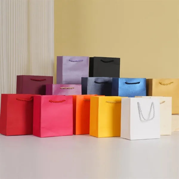Gift Paper Shopping Bag Tote With Handles