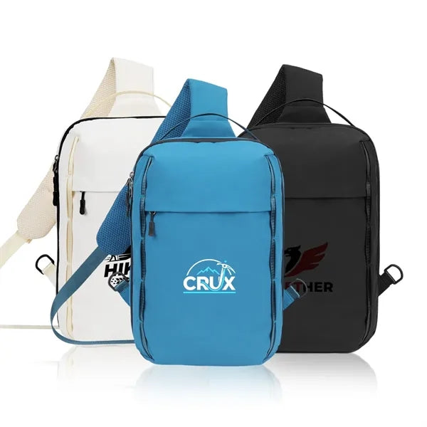 Functional Crossbody Sling Backpack