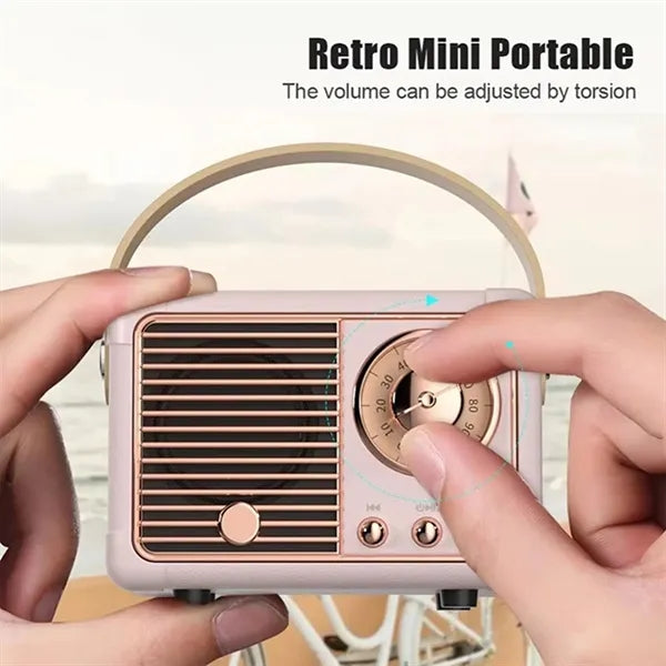 Vintage Retro Wireless Mini Bluetooth Speaker