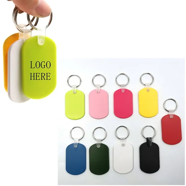 PVC Motel Keychain Pet Tag