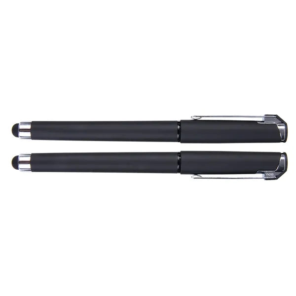 Premium Soft Touch Gel Pen With Stylus