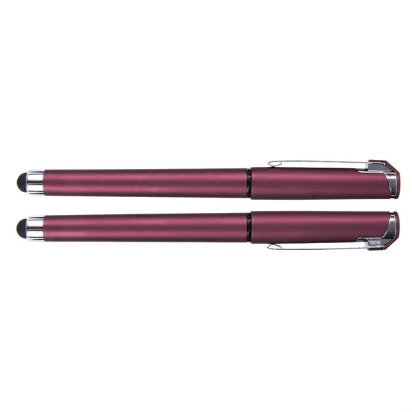Premium Soft Touch Gel Pen With Stylus