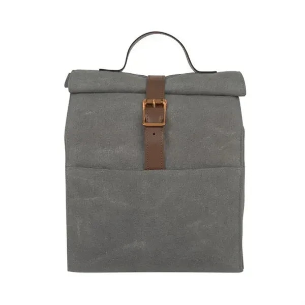 Vintage Waxed Canvas Cooler Tote 12L