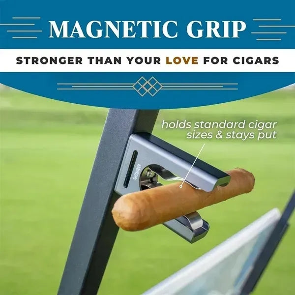 Magnetic Golf Cigar Holder Set