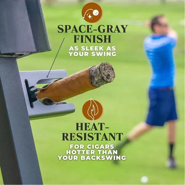Magnetic Golf Cigar Holder Set