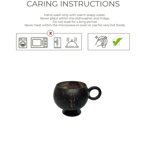 Coconut Handle Cup