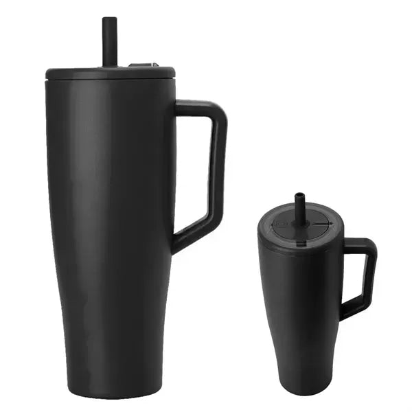 40 Oz Stainless Steel Handle Tumbler