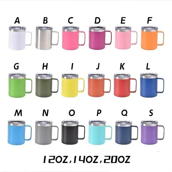 12 OZ Insulated Stainless Steel Travel Mug
