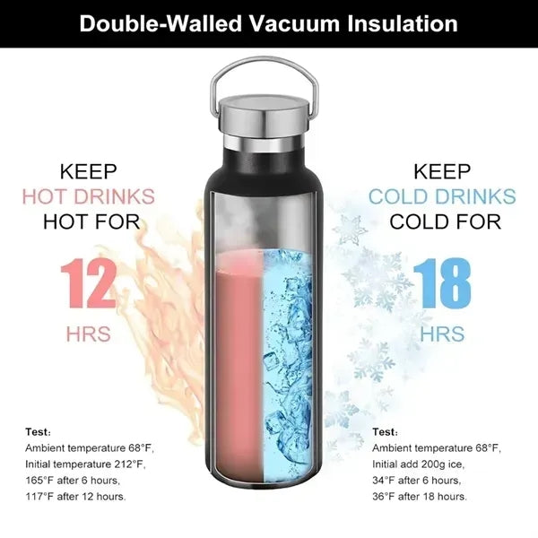 17 Oz Vacuum Insulated Travel Bottle