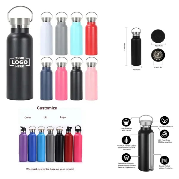 17 Oz Vacuum Insulated Travel Bottle