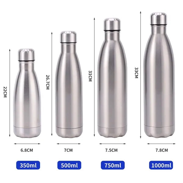 Large Insulated Steel Cola Bottle