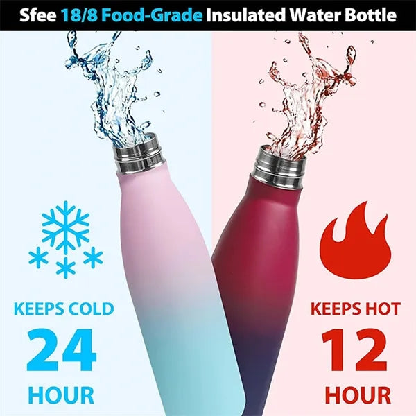 Large Insulated Steel Cola Bottle