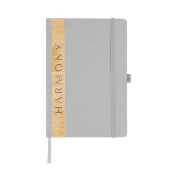 Recycled PU And Bamboo Accent Journal