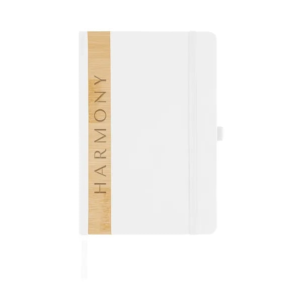 Recycled PU And Bamboo Accent Journal