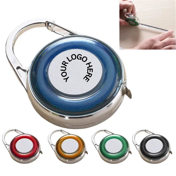 Logo 2M Carabiner Tape Measure With Lock