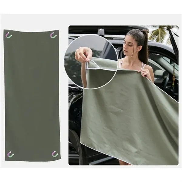 Outdoor Magnetic Microfiber Beach Towel Quick Dry Bath