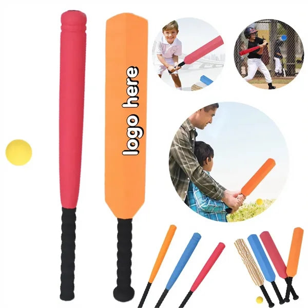 Children's Baseball & Cricket Bat, EVA , Indoor & Outdoor