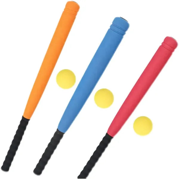 Children's Baseball & Cricket Bat, EVA , Indoor & Outdoor