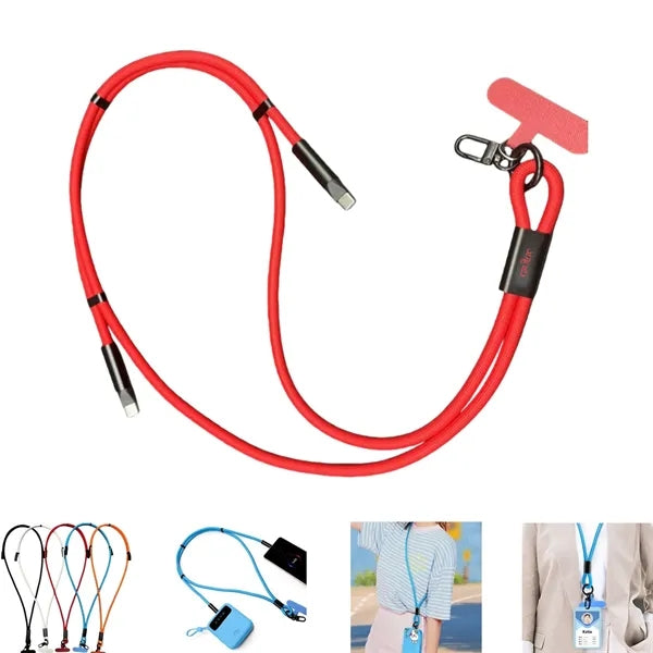 Phone Lanyard Charging Cable