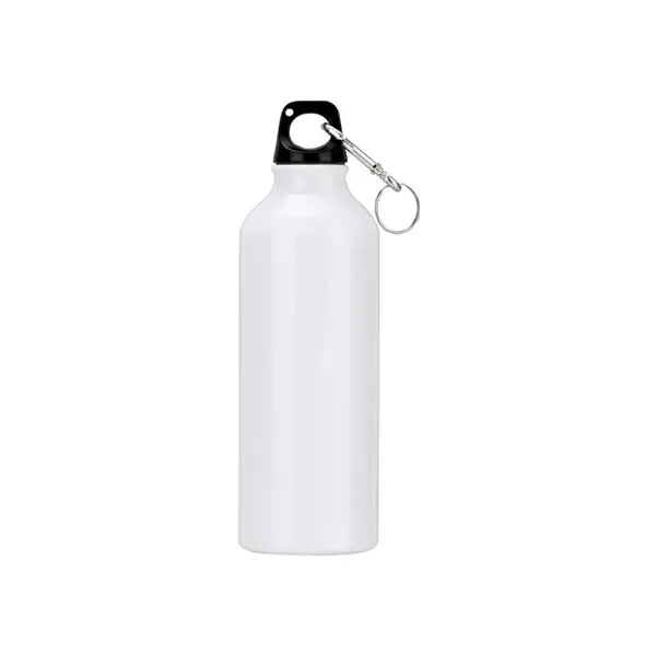 25 oz Aluminum Water Bottle with Carabiner Clip