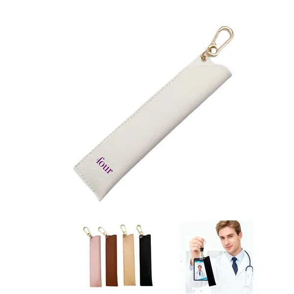 Pen Holder with Keychain Clips