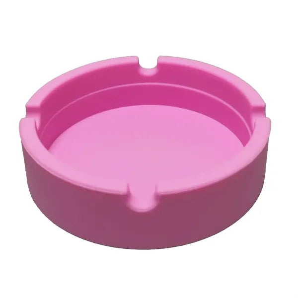 Heat Resistant Round Silicone Ashtray