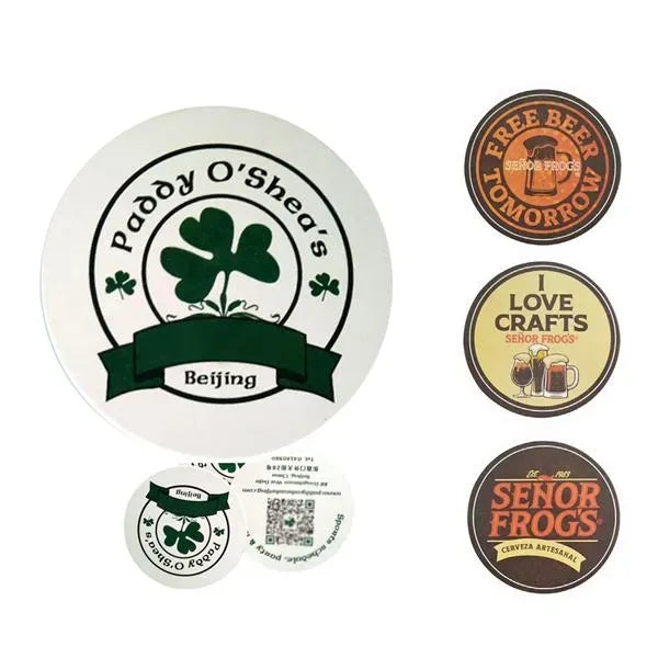 Cardboard Paper Cup Coasters Bottle Mat