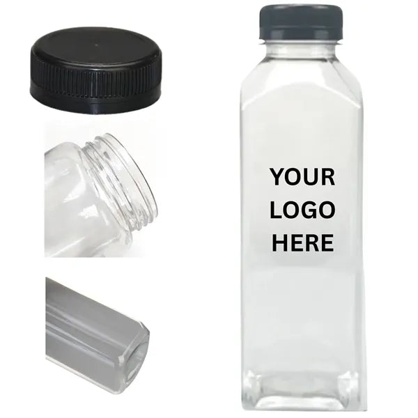 Logo 15 Oz Disposable PET Plastic Water Bottle
