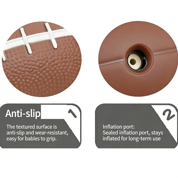 Youth Size 3 Inflatable American Football Toy for Kids