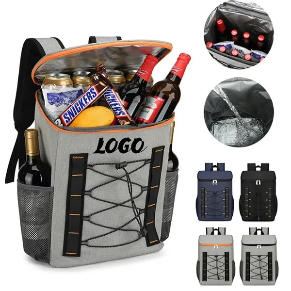 Insulated Cooler Backpack for Beach Picnic Camping