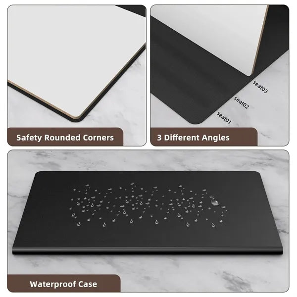 PU Leather Desktop Whiteboard
