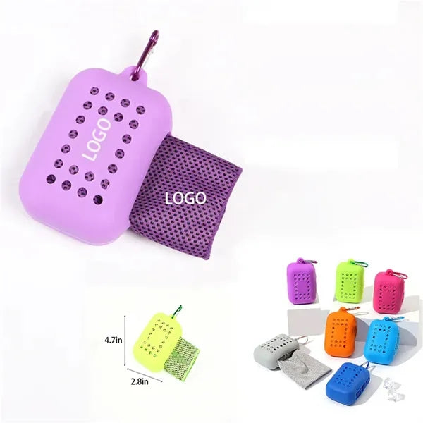 Small Silicone Cooling Towel