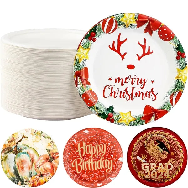 7-inch disposable plate