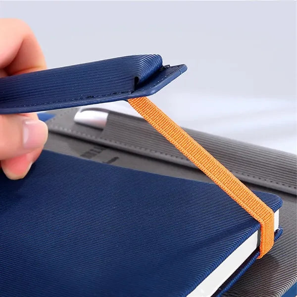 A5 Business Office Notebook Set With Elastic Pen Holder