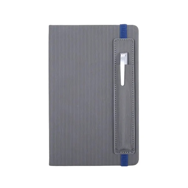 A5 Business Office Notebook Set With Elastic Pen Holder