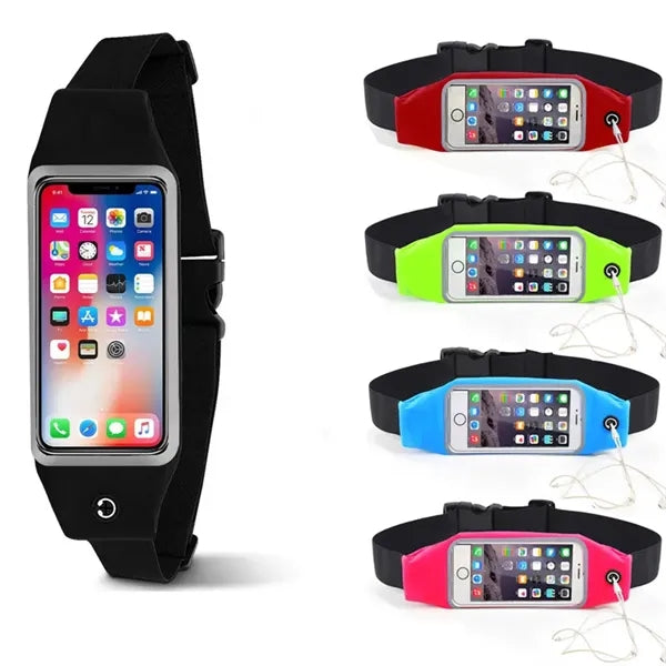 Touch Screen Waist Bag Waterproof Running Belt Fanny Pack