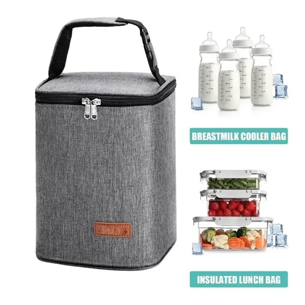 Oxford Cloth Large Capacity Insulated Handbag