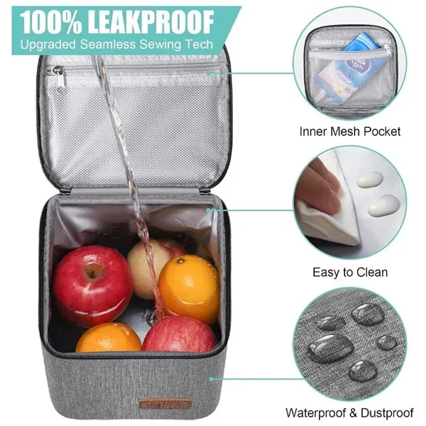 Oxford Cloth Large Capacity Insulated Handbag