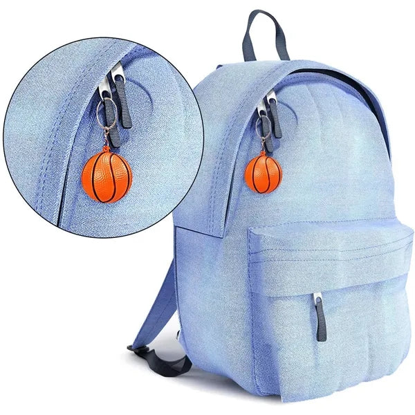 Foam Basketball Key Chain