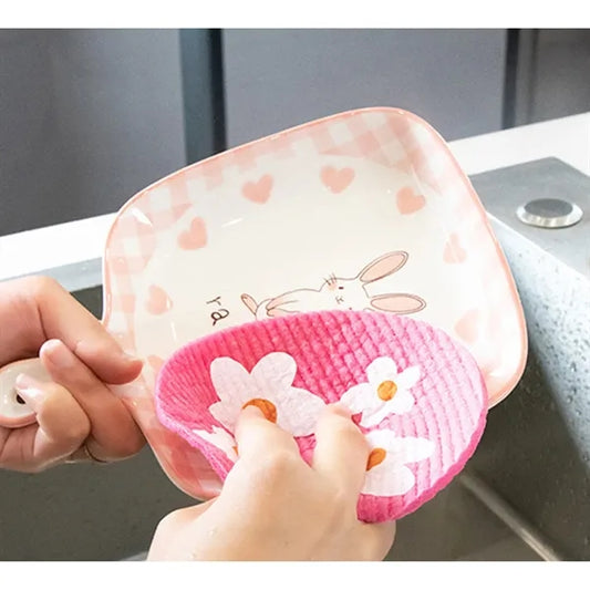 Round Swedish Kitchen Dish Cloths