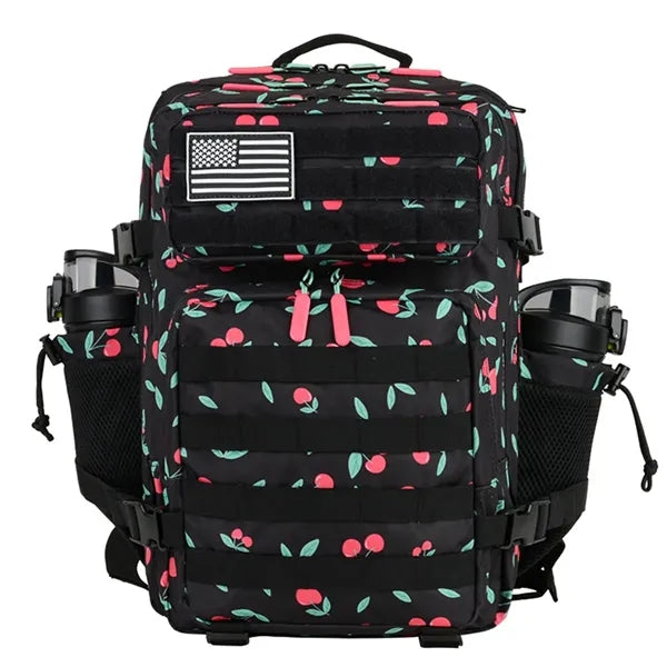 45L Water Resistant Camo Tactical Backpack with MOLLE System