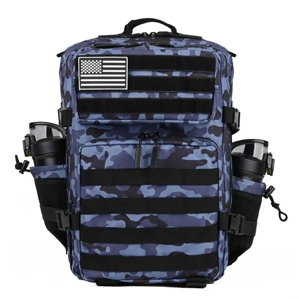 45L Water Resistant Camo Tactical Backpack with MOLLE System