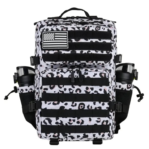 45L Water Resistant Camo Tactical Backpack with MOLLE System