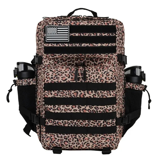 45L Water Resistant Camo Tactical Backpack with MOLLE System