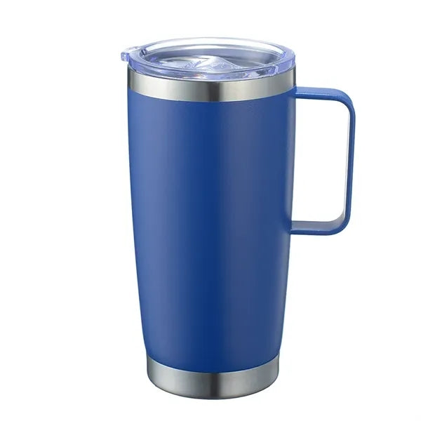 20oz Stainless Steel Insulated Tumbler with Handle and Lid
